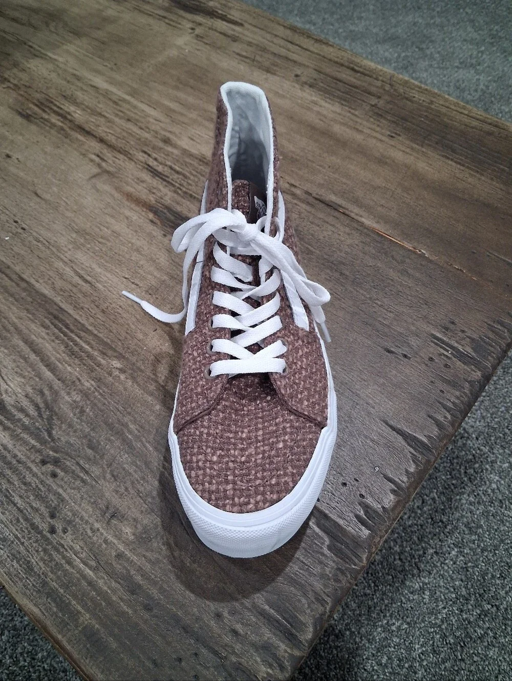 Vans chunky white